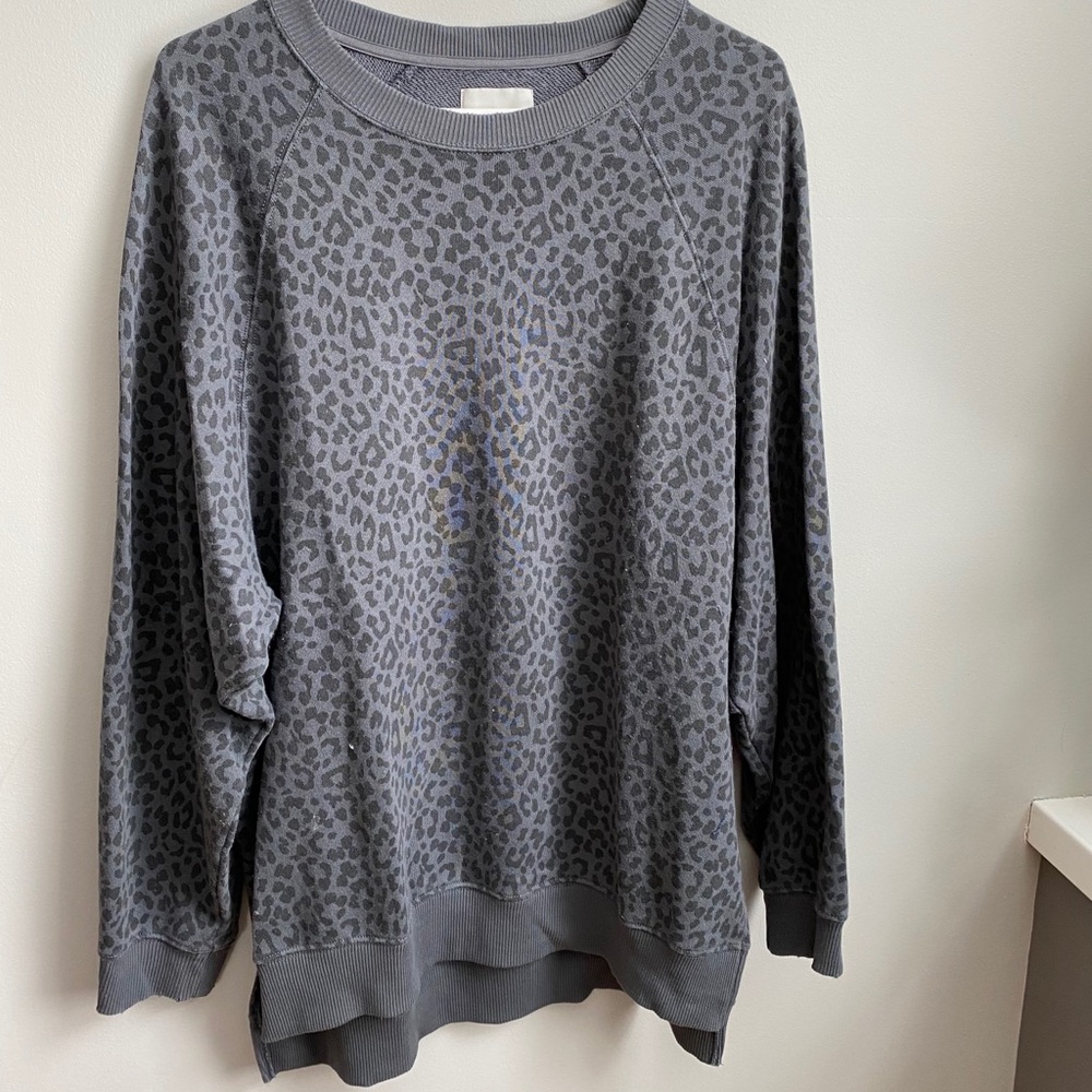 cheetah sweatshirt